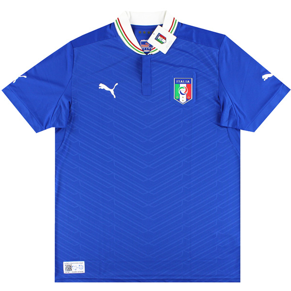 Italy home retro jersey Euro cup soccer uniform men's first sports football kit top shirt 2012-2013